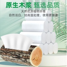 木浆卫生纸家用卷纸厕所纸