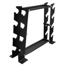 哑铃架双层70*20*54.5放4对哑铃狼牙棒软胶壶铃