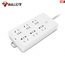 公牛插线板109 3米线6孔